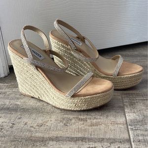 Steve Madden Skylight Rhinestone Wedges